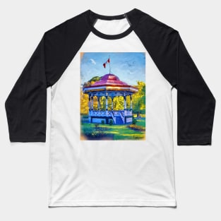 Gazebo at Halifax Public Gardens Baseball T-Shirt